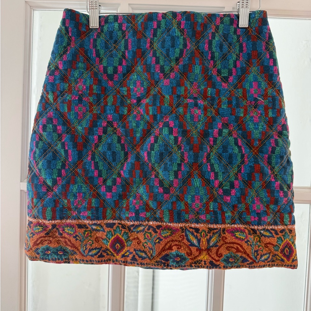Farm Tio Colorful Patterned Women's Mini Skirt